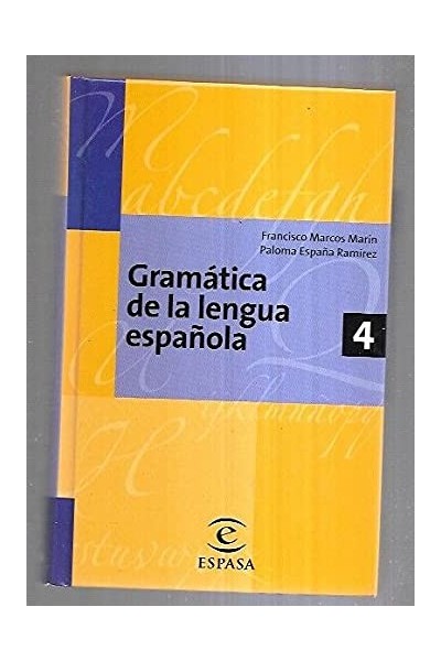 GRAMATICA DE LA LENGUA ESPAÑOLA